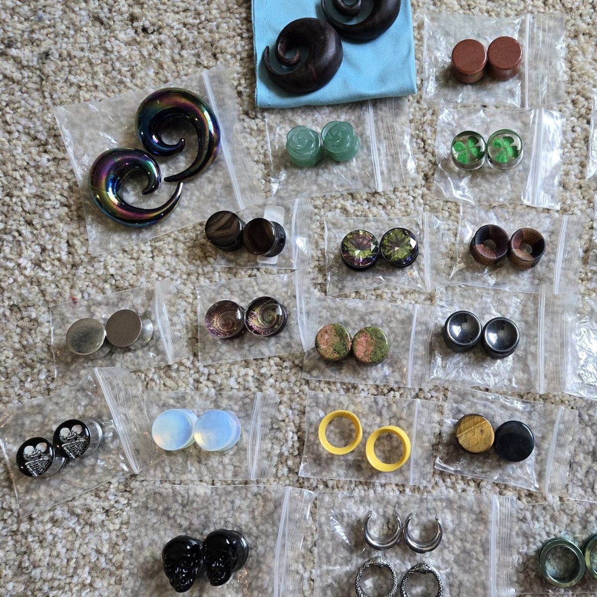 5/8" Tunnels, Plugs, Gauges