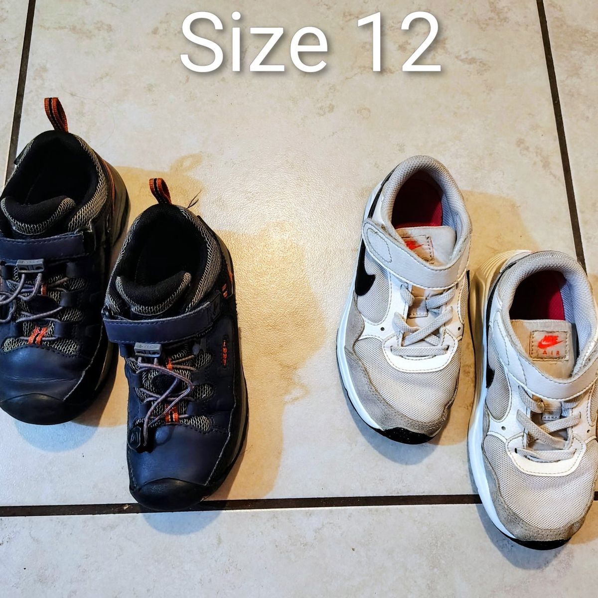 kid's Nike and keen shoes Size 12 - CASH 