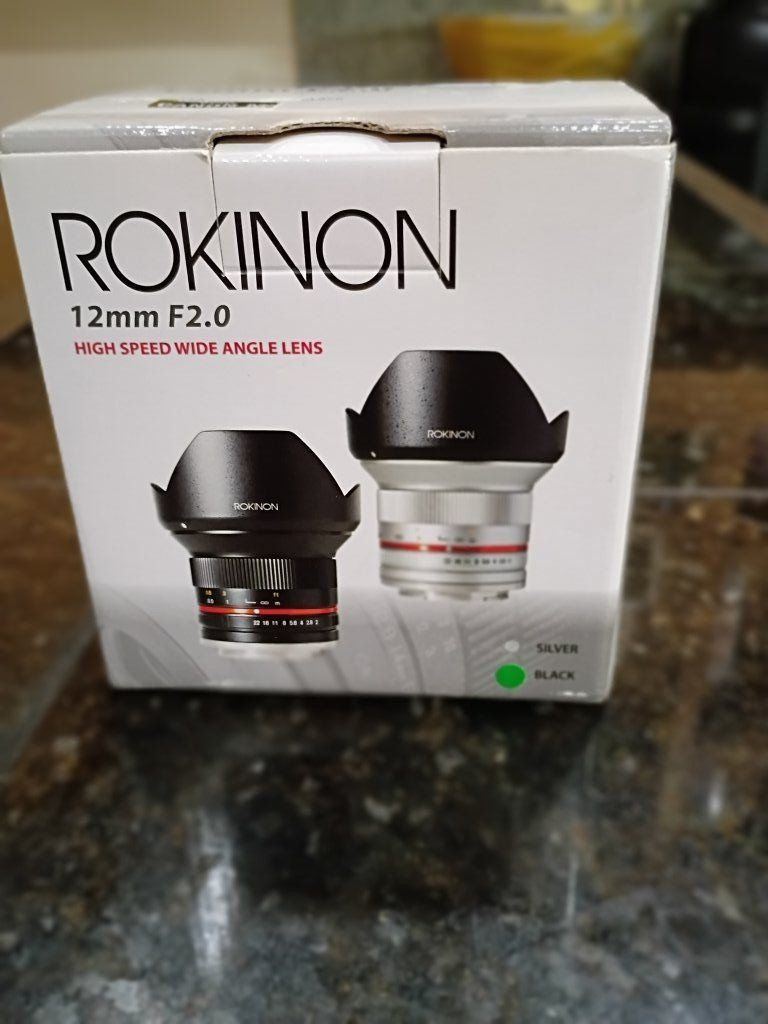 Rokinon 12mm f/2.0 12mm f/2.0 For Canon EF-M Mount