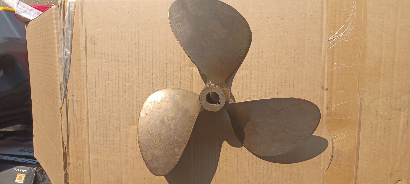 Brass Propeller