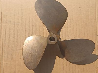 Brass Propeller