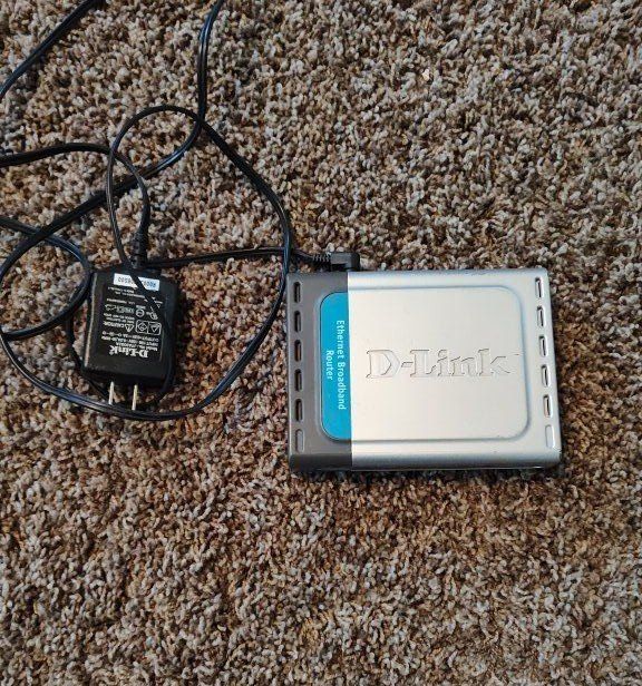 D-Link Ethernet broadband router 4 port