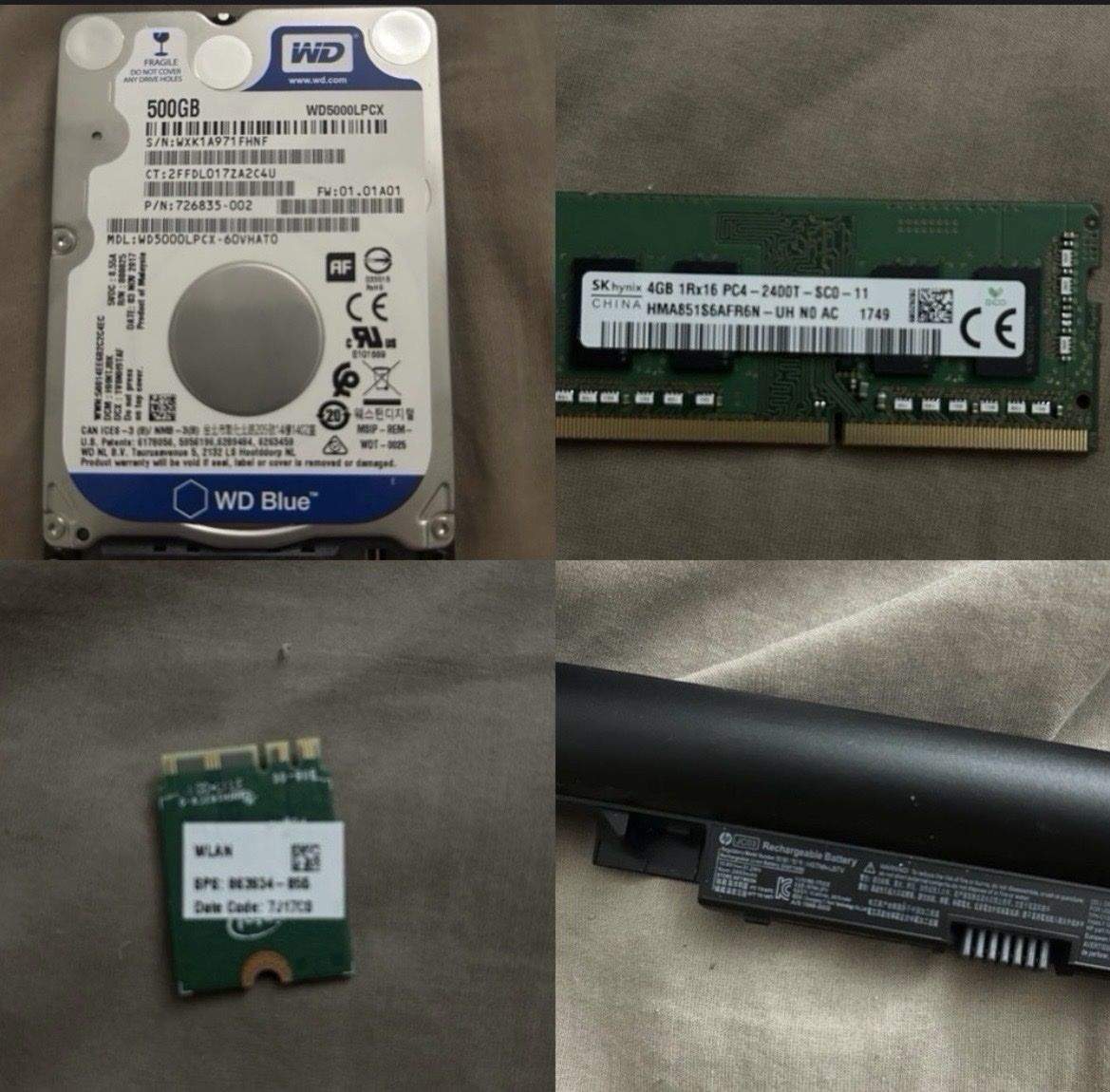 Laptop parts