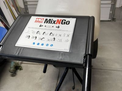 Multiquip MC3PEA Mix-N-Go .75 HP Electric Concrete Mixer - 3 CF Capacity