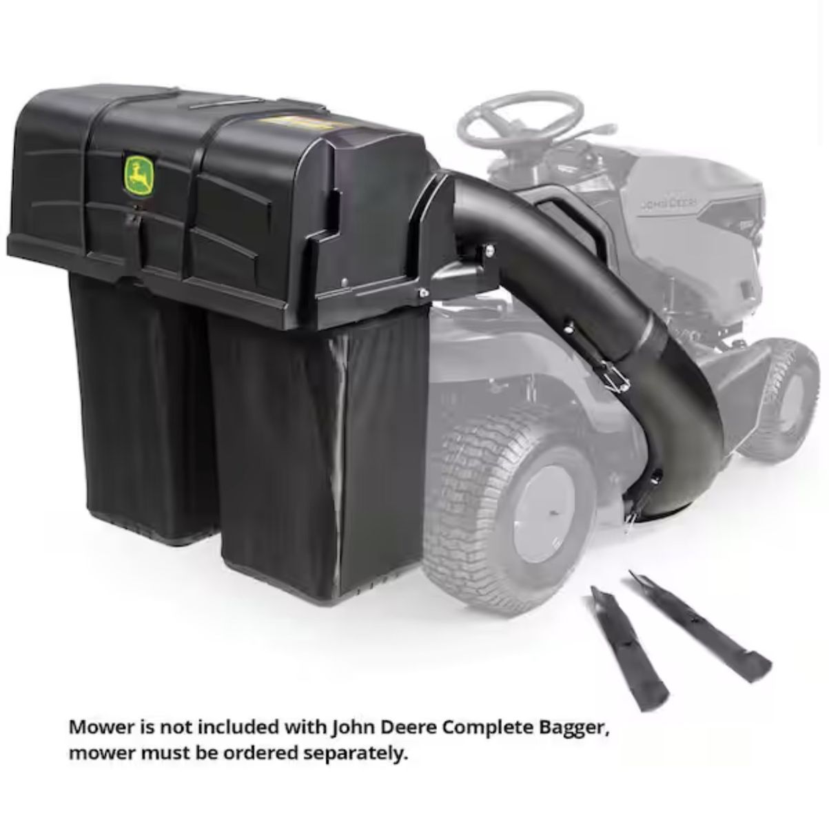 $150 LESS THAN RETAIL! BRAND NEW John Deere BUC10284 Bagger & Blade Kit For Riding Lawnmower with 42” Deck