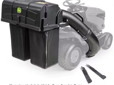 $150 LESS THAN RETAIL! BRAND NEW John Deere BUC10284 Bagger & Blade Kit For Riding Lawnmower with 42” Deck