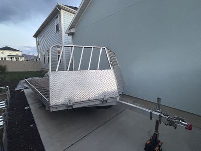 Aluma 8612D/13 Snowmobile Trailer