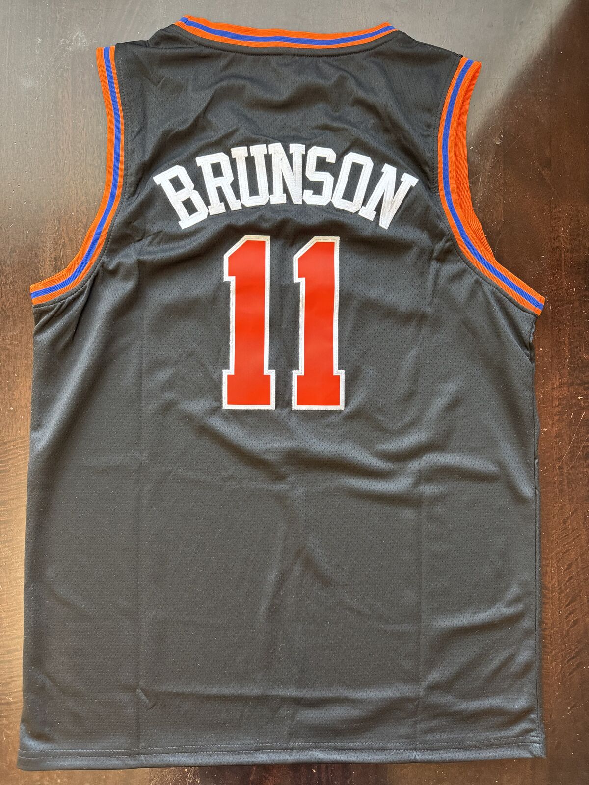 Jalen Brunson Jersey (NEW) BLACK New York Knicks (Men’s Large)