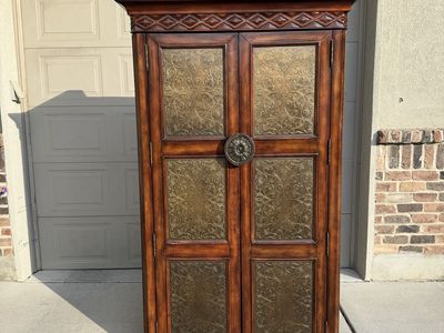 Beautiful Armoire Hutch Dresser Cabinet