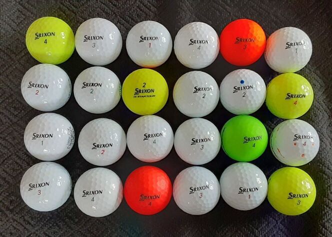 Srixon Q Star and Soft Feel Golf Balls
