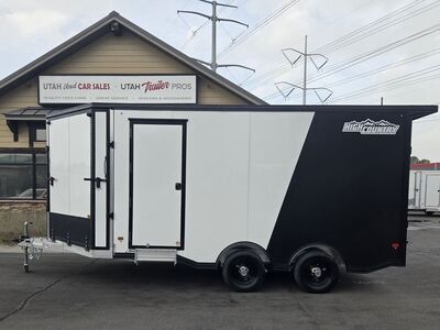 8x16 / 8.5x16 UTV/ATV/Snowmobile Enclosed Trailer All Aluminum High Country 2026