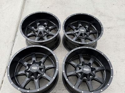 Ford F150 Toyota Chevy GMC Moto Metal Rims 18-10"