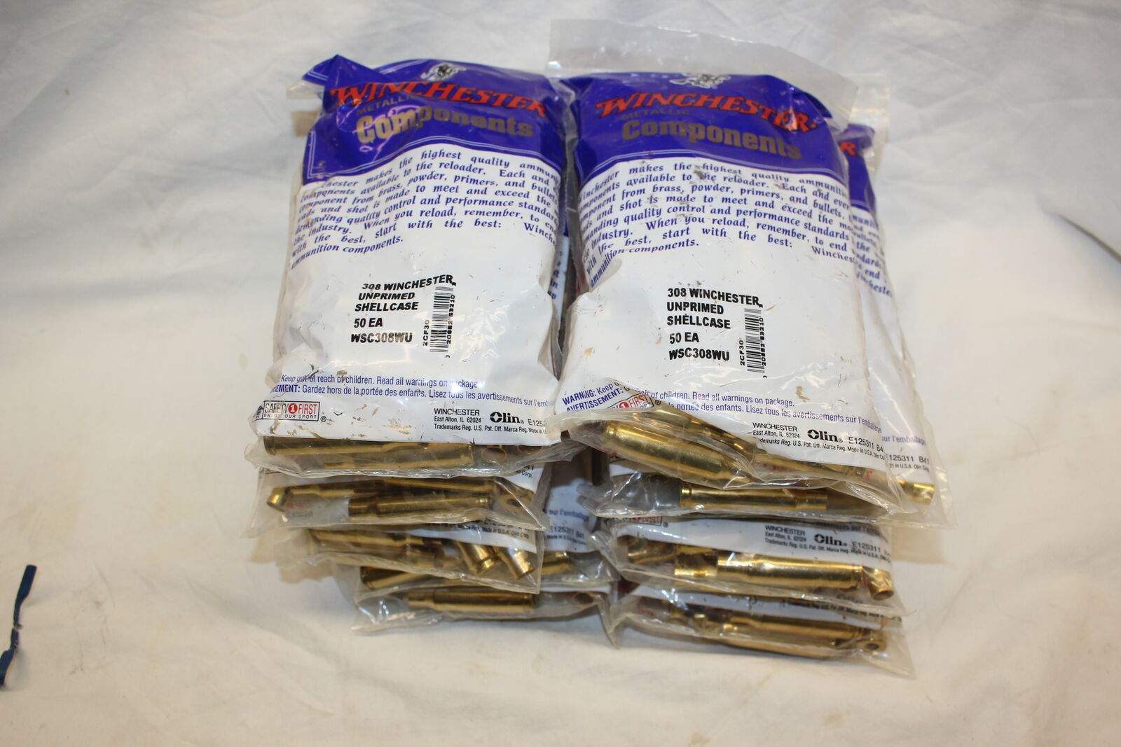 New .308 Win. Rifle Brass