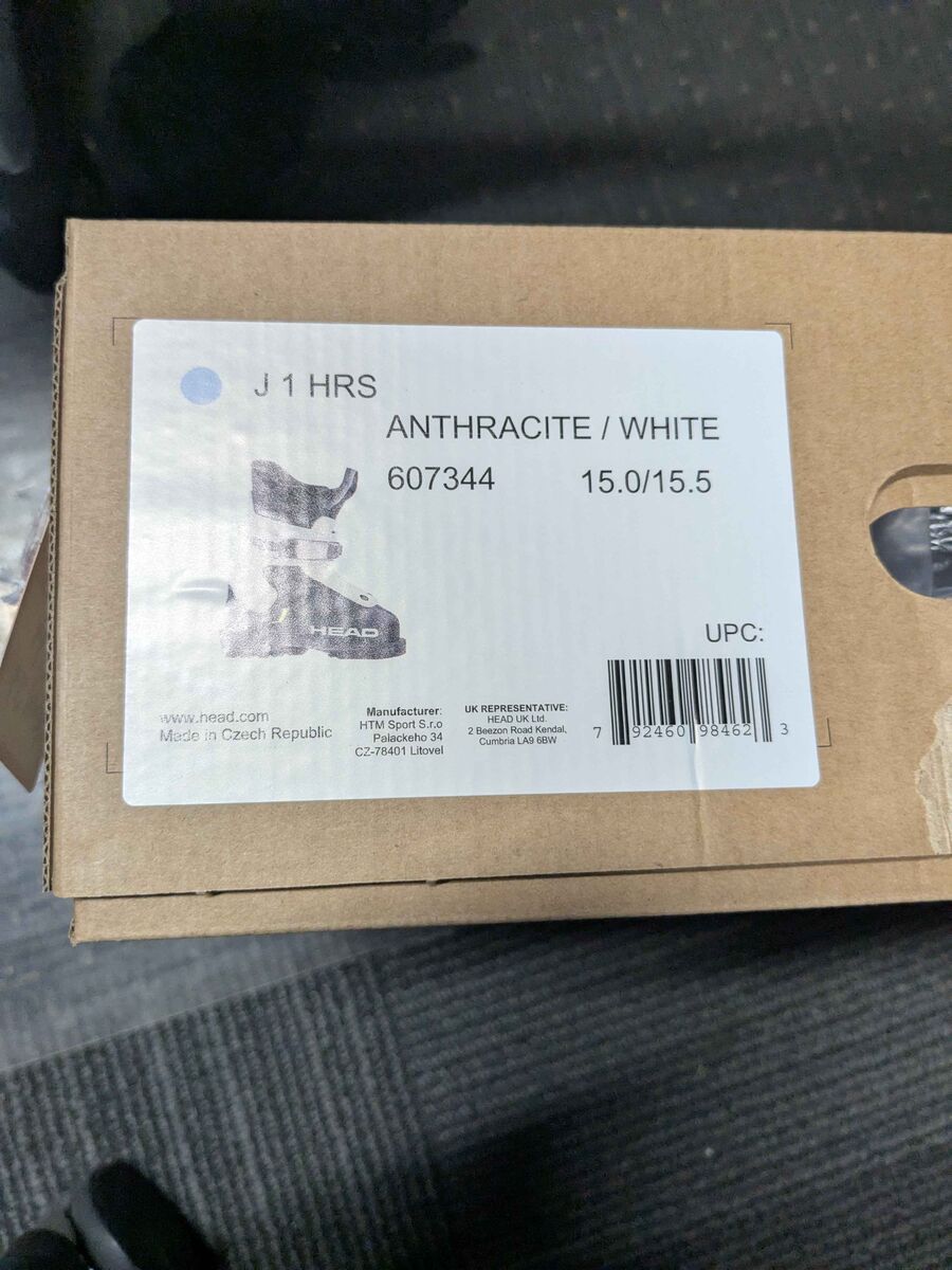 New Head J1 HRS Junior 15.0/15.5 Kids Ski Boot