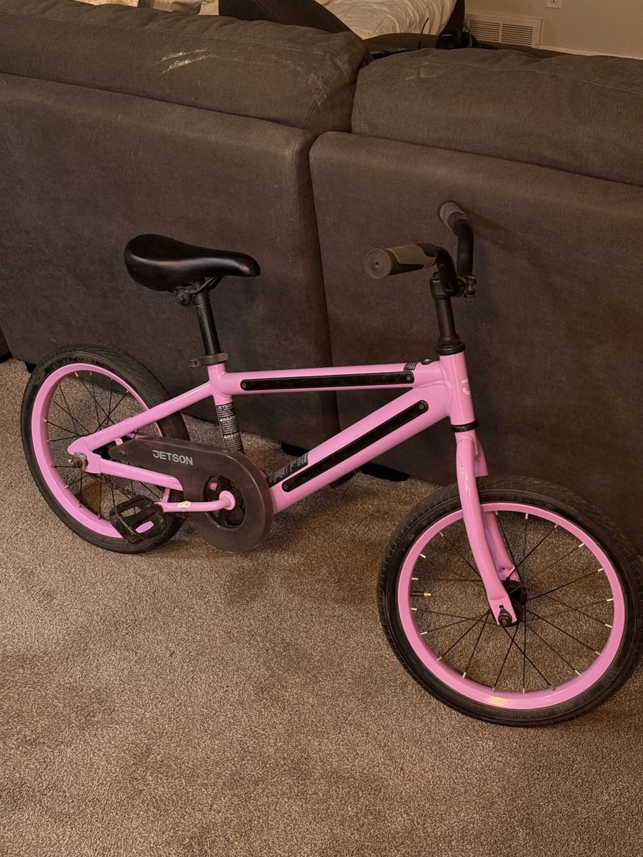 Jetson 16” light up bike, great condition 