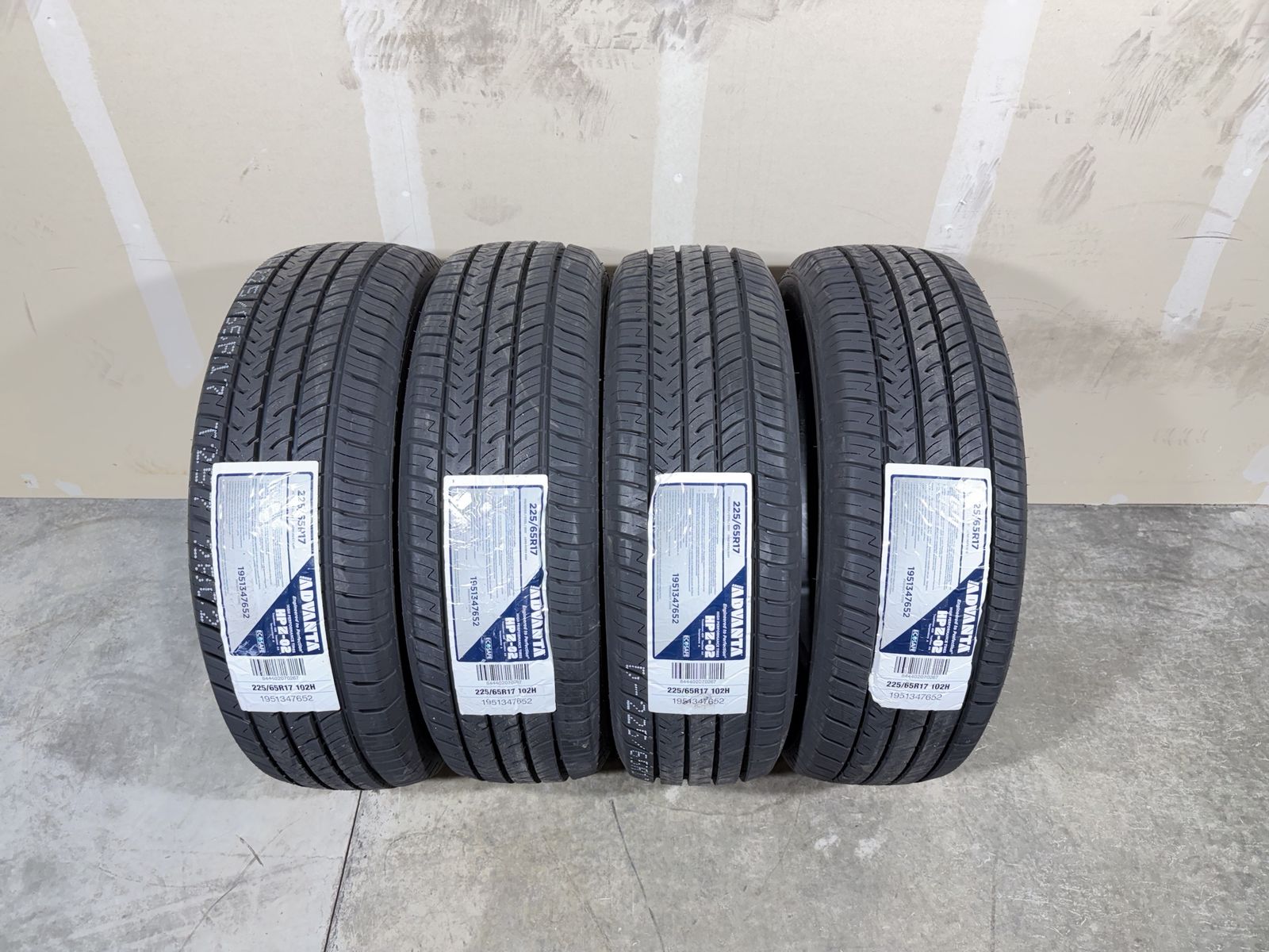 225/65/17 Advanta All Season Tires
