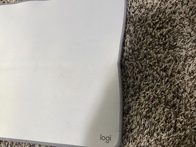 Logitech Desk Mat - Light Grey Extended Mousepad