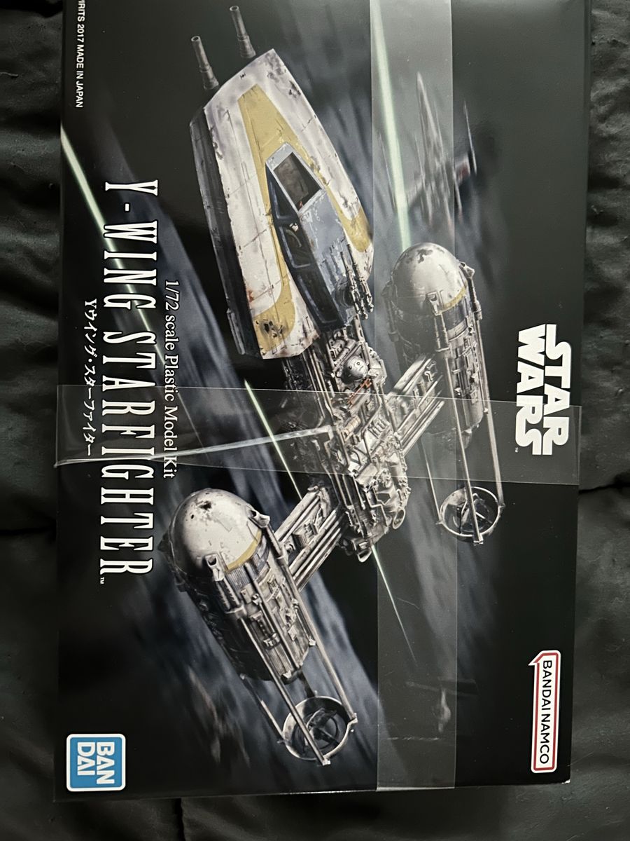 Star Wars Y Wing Starfighter Bandai Model