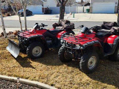 2003 Honda Rancher 350 four wheelers, set of 2.