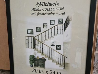 Michaels Home Collection 4-20x24in Black Wall Picture Frame - New in Box