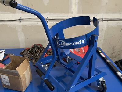 Jescraft Barrel Drum Caddy Cart