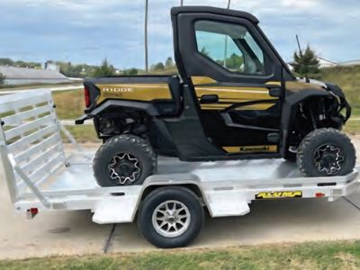 Aluminum Utility Trailer for Rent