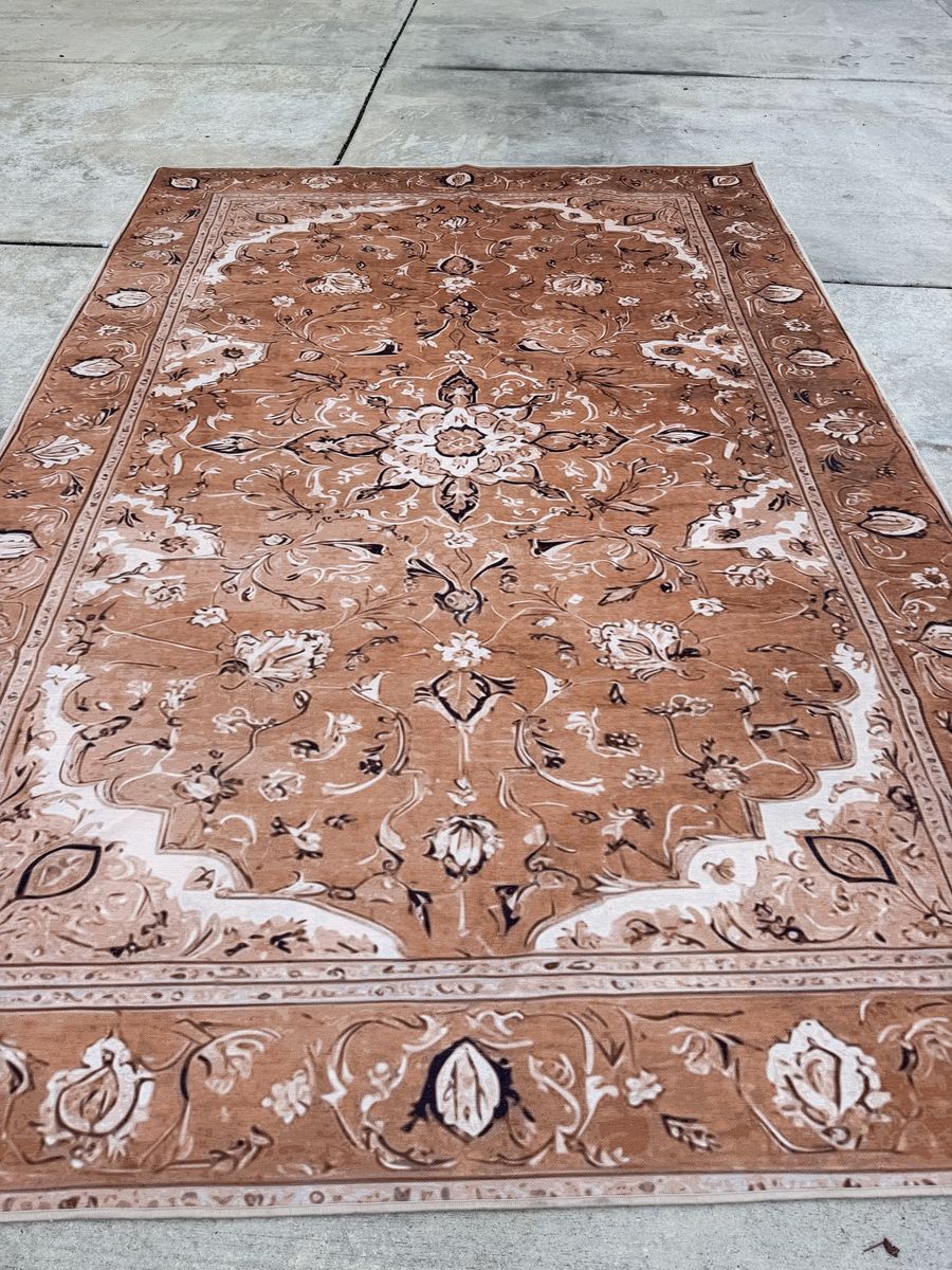 New  Beautiful Persian 9x12 Washable Area Rug