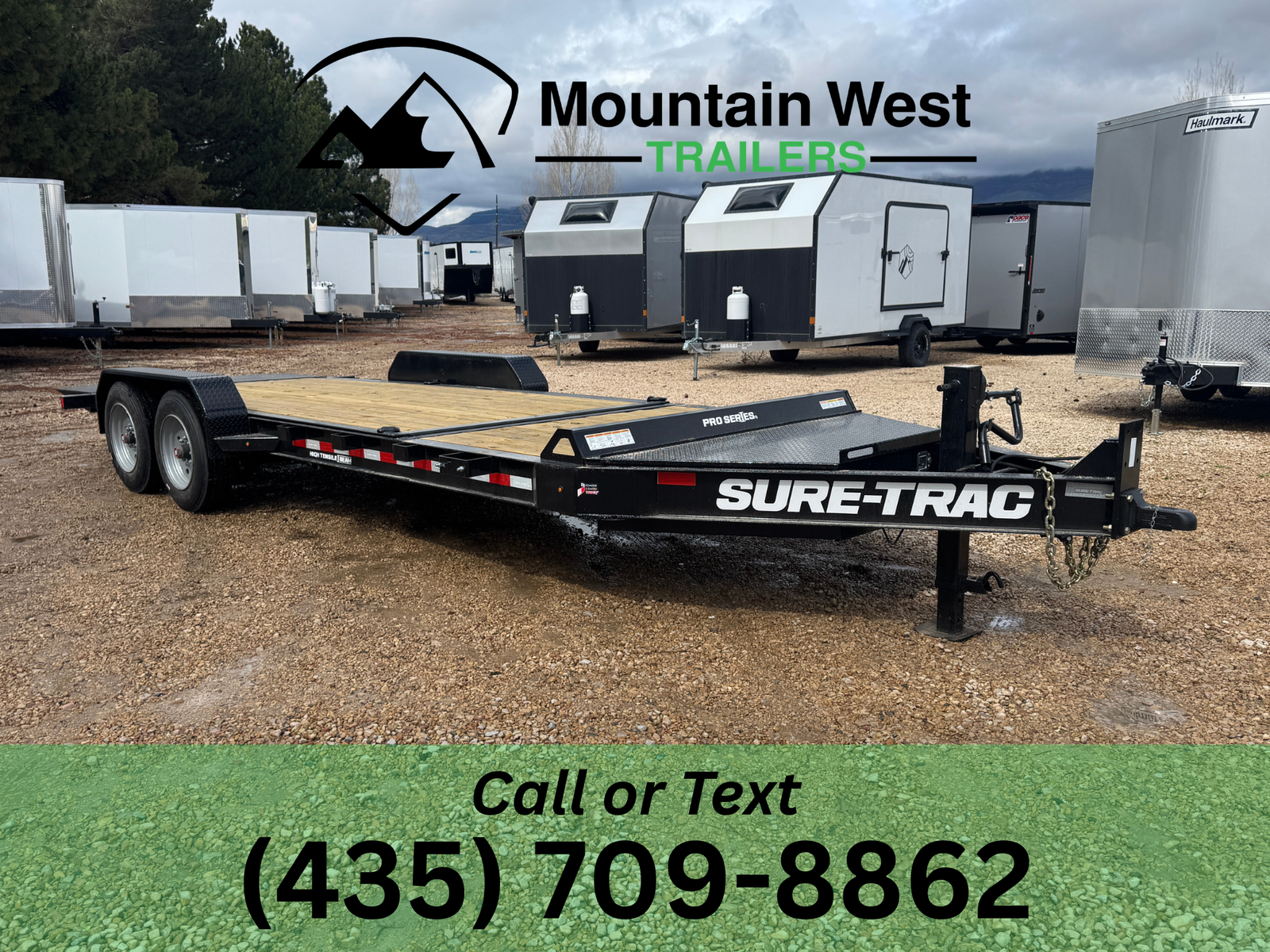 2025 Sure-Trac PRO SERIES 7X20-17.6K Tilt Trailer