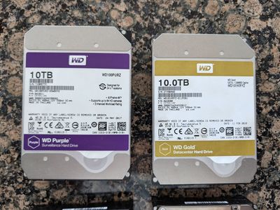 10TB Hard Drives x2 available HDD