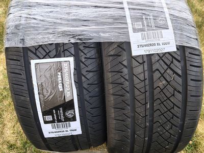 Brand New Pair (2) Pegasus HPX Sport AS Tires - 275/40ZR20 XL