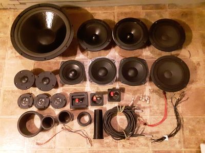 Car Stereo Speakers MB Quart MTX Sony 13 Total Lot