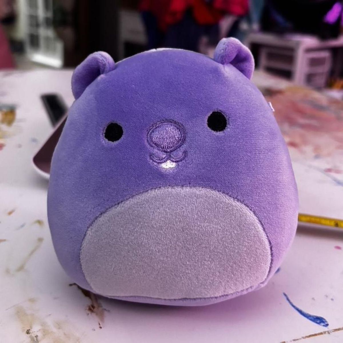Squishmallows Javari the Lavender Groundhog 5" Purple Plush Stuffed Animal Toy