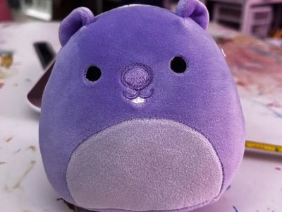 Squishmallows Javari the Lavender Groundhog 5" Purple Plush Stuffed Animal Toy