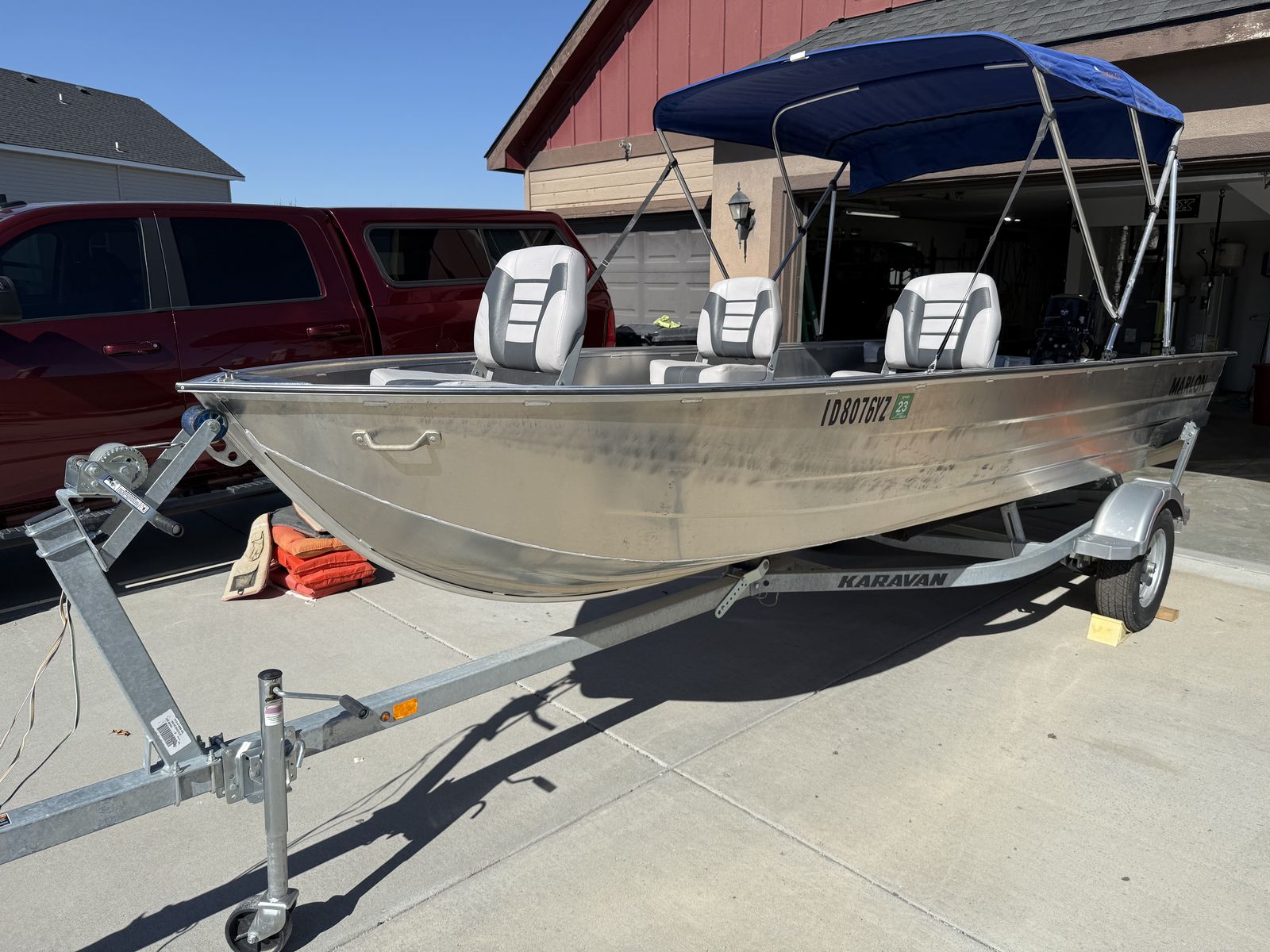 2020 Marlon WV-16 Welded Aluminum Boat