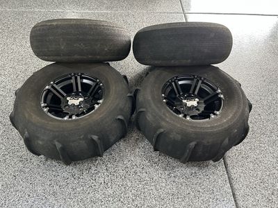 Skat~Trak 30" Paddles on 4/137 wheels