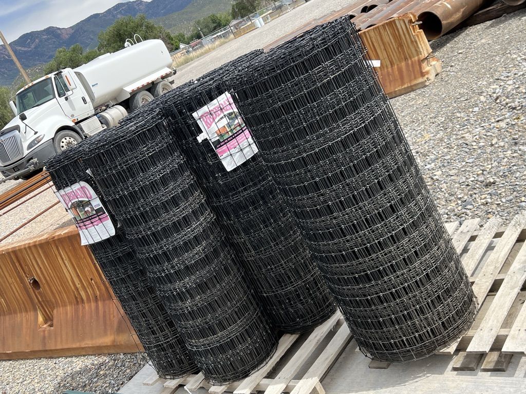 *LAST CHANCE* Black Non Climb Horse Fence