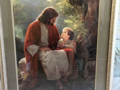 SIGNED GREG OLSEN PAINTING: IN HIS LIGHT (#1586/2000)