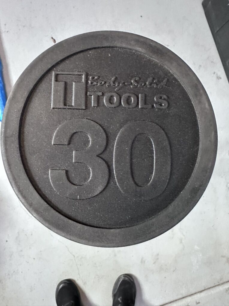 30 lb. Fixed Weight Straight Barbell