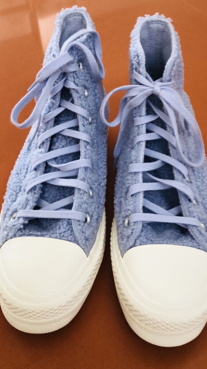 LIMITED EDITION CONVERSE ALL-STARS HIGHTOP, WOMEN'S SIZE 8