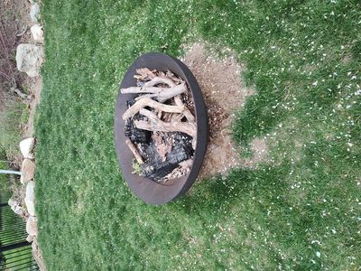 Rock crusher fire pit VERY HEAVY!
