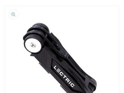 LECTRIC eBikes Folding Bike Lock with Keys - Secure Bicycle Security System