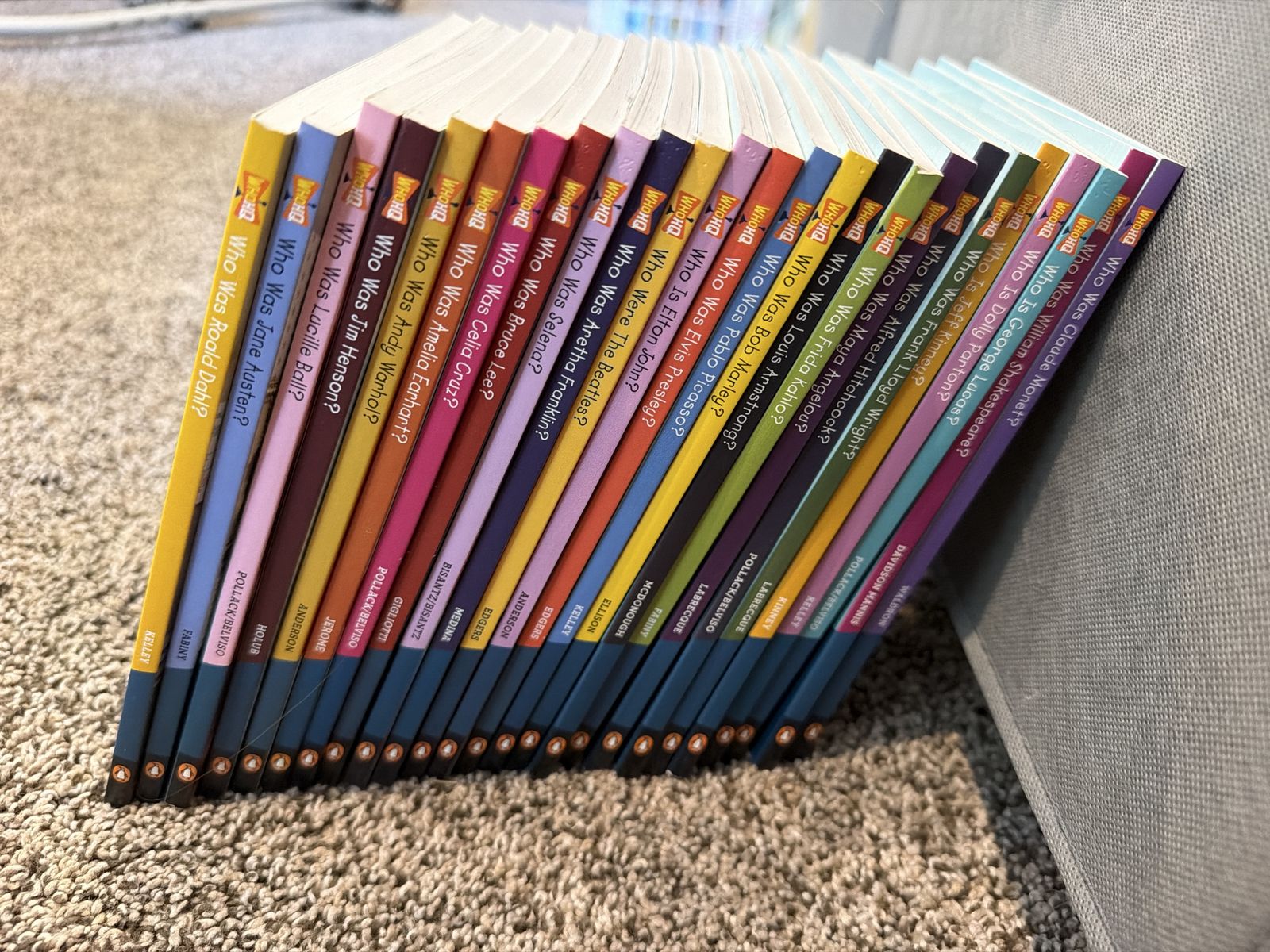 Who Was? / Who HQ Series Children's Paperback Biography Books - Lot of 25