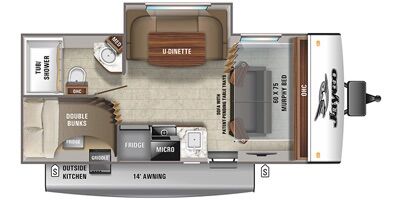 Jayco 199mbs 2021 Sleeps 8