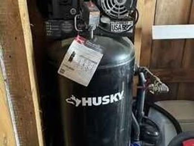 Husky 60-Gallon Vertical Air Compressor - 3.7 HP, 230V