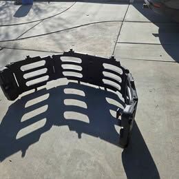 Rear Truck Bed Extender Stowable Kit For 2015-2020 Ford F-150 Plastic Black. Like new. See desc.