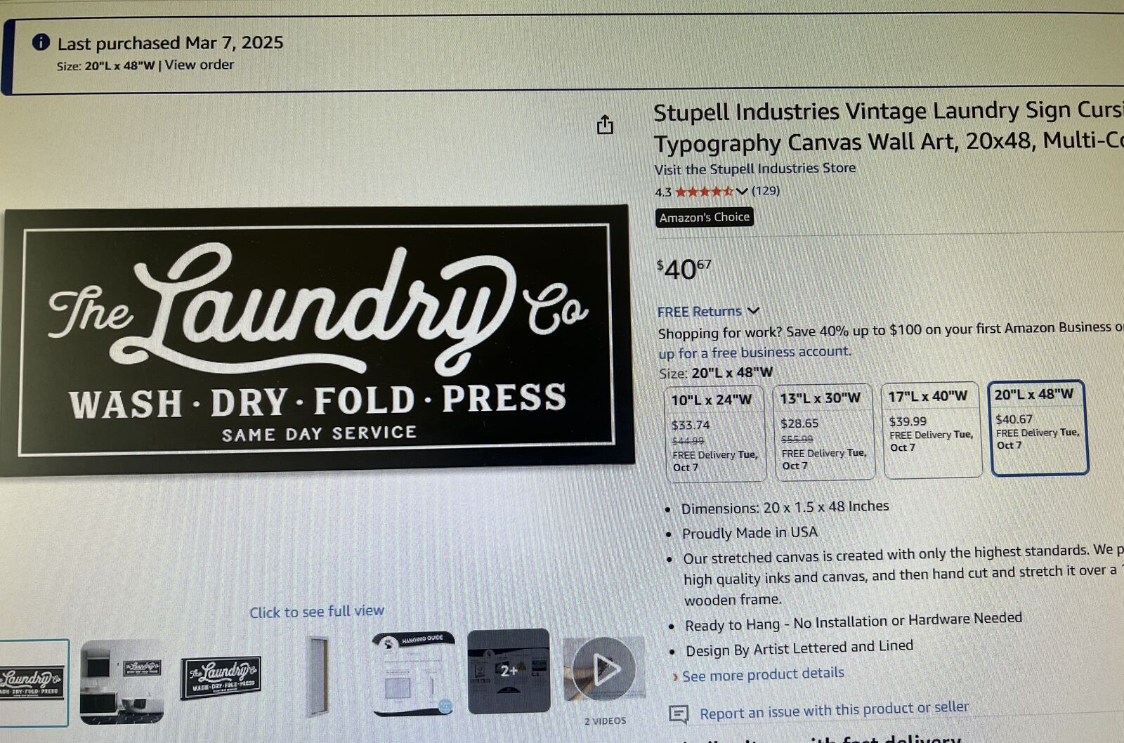 Laundry Room Picture