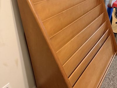 Bookshelf or magazine shelf