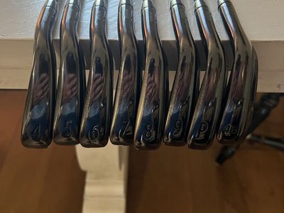 Titleist 718 AP3 Black Edition Iron Set Rare 8pc 4-48°