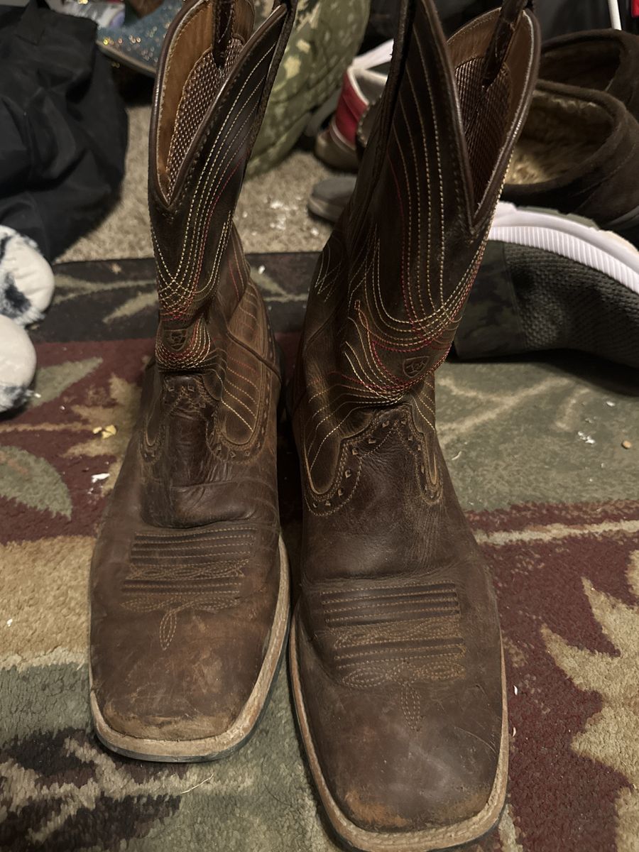 Ariat 10010963 Brown Cowboy Boots US 9.5EE