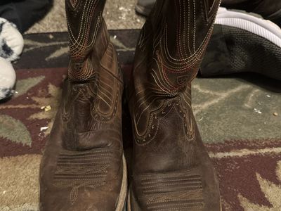 Ariat 10010963 Brown Cowboy Boots US 9.5EE
